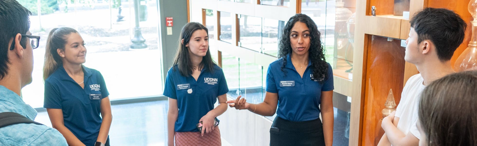 Pharmacy Ambassadors at the Class of 2027 P1 Orientation.